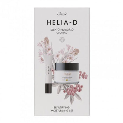 HELIA - D CLASSIC veido priežiūros rinkinys drėkinamasis, 50 ml+ 15 ml - veidui - Damų Kampelis