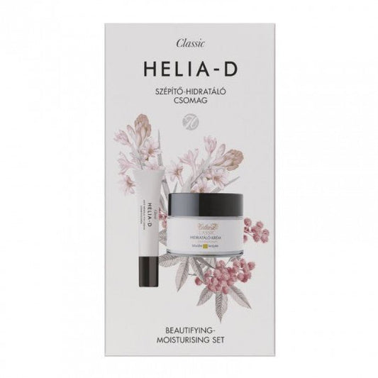 HELIA - D CLASSIC veido priežiūros rinkinys drėkinamasis, 50 ml+ 15 ml - veidui - Damų Kampelis