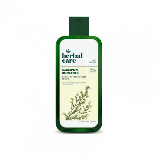 HERBAL CARE šampūnas balintiems ir šviesiems plaukams su ramunėlių ekstraktu, 330 ml - plaukams - Damų Kampelis