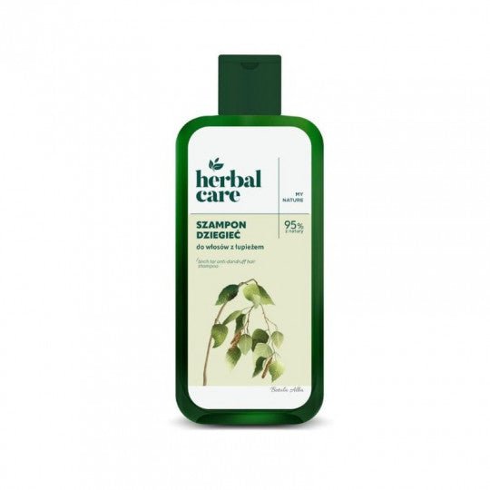 HERBAL CARE šampūnas nuo pleiskanų su beržų degutu, 330 ml-Plaukams-Damų Kampelis