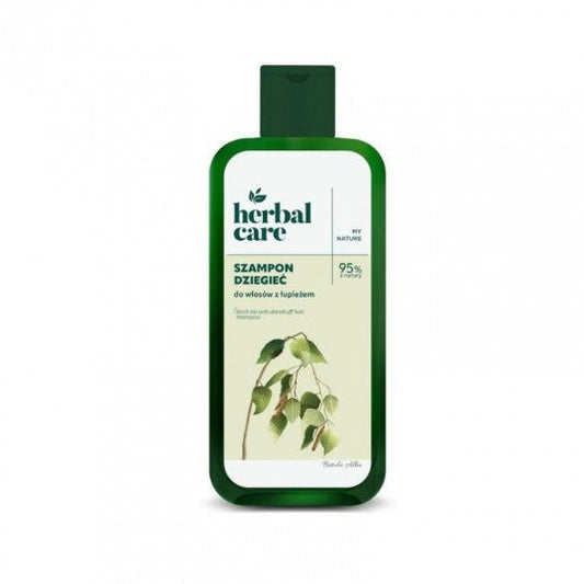 HERBAL CARE šampūnas nuo pleiskanų su beržų degutu, 330 ml-Plaukams-Damų Kampelis