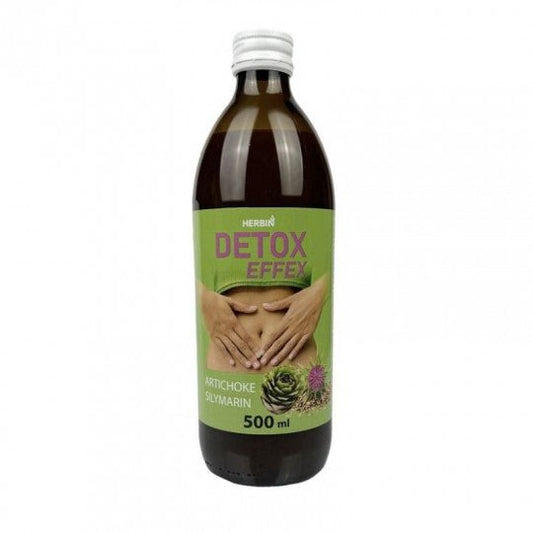 HERBIN Detox Effex maisto papildas žarnynui, kepenims, 500 ml-Sveikatai-Damų Kampelis