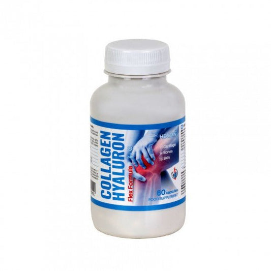 HERBIN Kolagenas Hialuronas Flex Formula, 60 kapsulių-Maisto papildai-Damų Kampelis