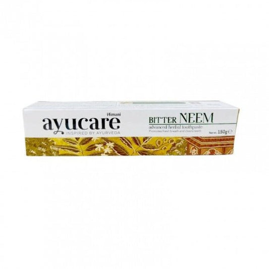 HIMANI Ayucare dantų pasta Bitter Neem Advanced Herbal, 150 g-Burnos priežiūra-Damų Kampelis