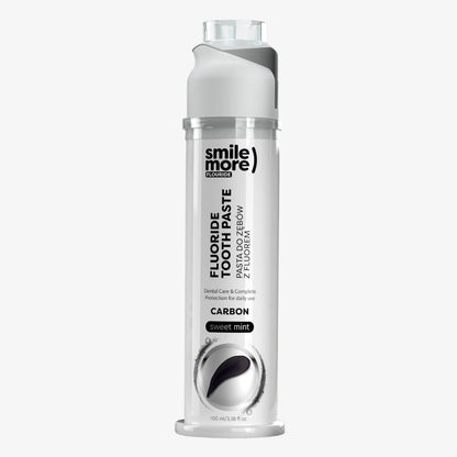 HISKIN Smile More stipriai balinanti mėtų skonio dantų pasta su dozatoriumi, 100 ml - sveikatai - Damų Kampelis