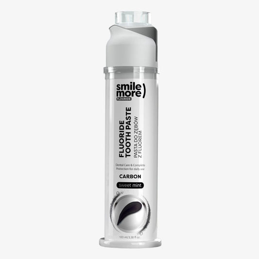 HISKIN Smile More stipriai balinanti mėtų skonio dantų pasta su dozatoriumi, 100 ml - sveikatai - Damų Kampelis