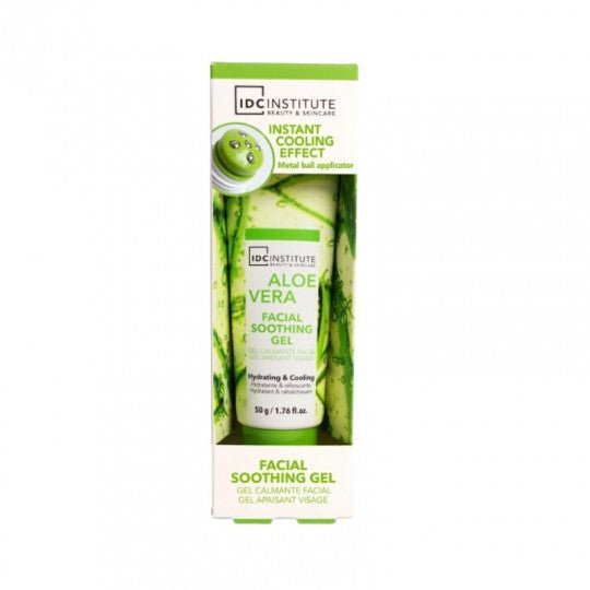 IDC Institute galvinamasis, raminamasis veido gelis Aloe Vera, 50 g-Veido serumai-Damų Kampelis