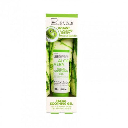 IDC Institute galvinamasis, raminamasis veido gelis Aloe Vera, 50 g-Veido serumai-Damų Kampelis