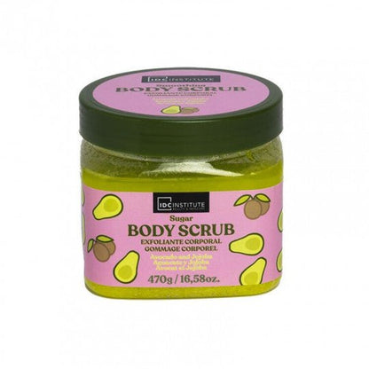 IDC INSTITUTE kūno šveitiklis Avocado & Jojoba, 470 g. - kūnui - Damų Kampelis