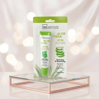 IDC INSTITUTE lūpų aliejus Alavijas (Aloe Vera), 17 ml-Lūpų priežiūra-Damų Kampelis