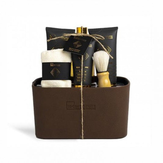 IDC INSTITUTE prabangus rinkinys vyrams dėžutėje Black Pepper (6 pozicijos) - kūnui - Damų Kampelis