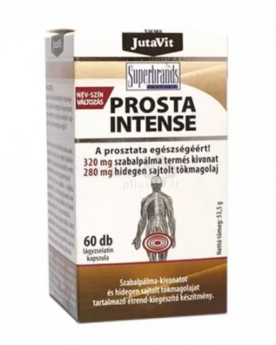 JUTAVIT PROSTA INTENSE, 60 kap. maisto papildas - sveikatai - Damų Kampelis