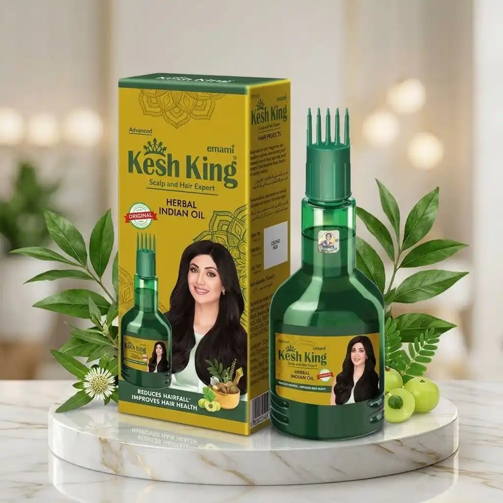 KESH KING žolelių aliejus plaukams, 100 ml.-Plaukams-Damų Kampelis