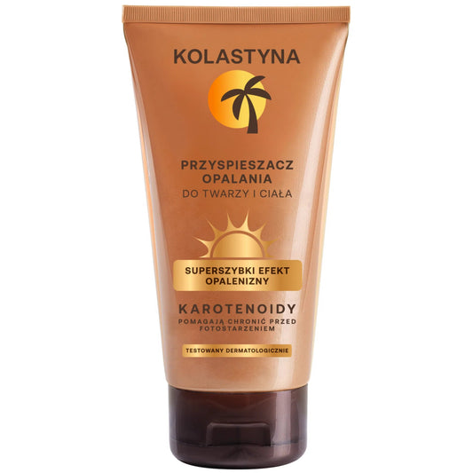 KOLASTYNA įdegio kremas veidui ir kūnui, 150 ml - veidui - Damų Kampelis