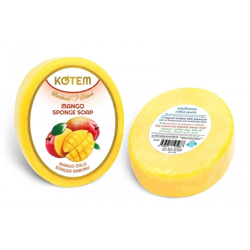 KOTEM Kempinė-muilas(pasirinkite aromatą), 125g - kūnui - Damų Kampelis