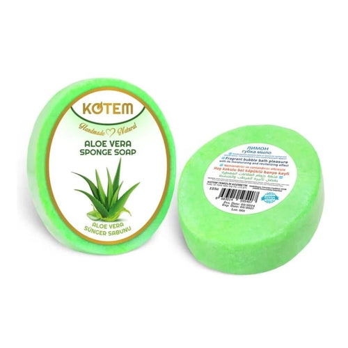 KOTEM Kempinė-muilas(pasirinkite aromatą), 125g - kūnui - Damų Kampelis