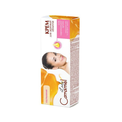 LADY CARAMEL depiliacinis kremas veidui, 50 ml-Depiliacinės priemonės-Damų Kampelis