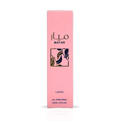 Lattafa Mayar Pink kūno dulksna moterims, 150 ml-kvapai-Damų Kampelis