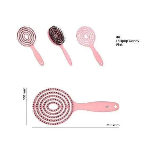 Lollipop plaukų šepečiai (Korėja) - Plaukams - Damų Kampelis