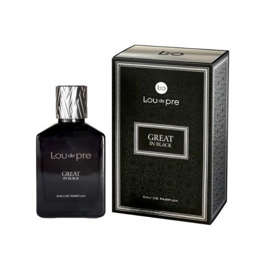 LOU DE PRE parfumuotas vanduo vyrams Great in Black, 90 ml - kvapai - Damų Kampelis