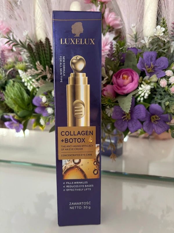LUXELUX Collagen+Botox – Intensyvaus poveikio paakių kremas, 30 g - veidui - Damų Kampelis
