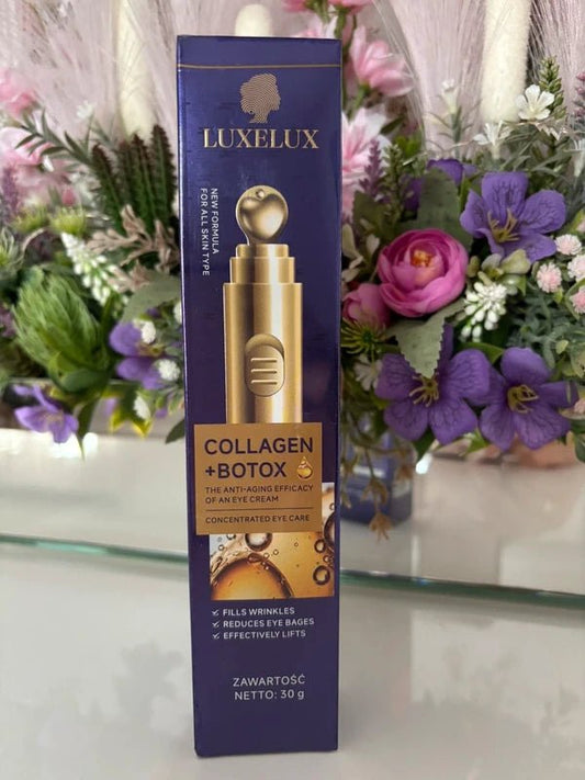 LUXELUX Collagen+Botox – Intensyvaus poveikio paakių kremas, 30 g - veidui - Damų Kampelis