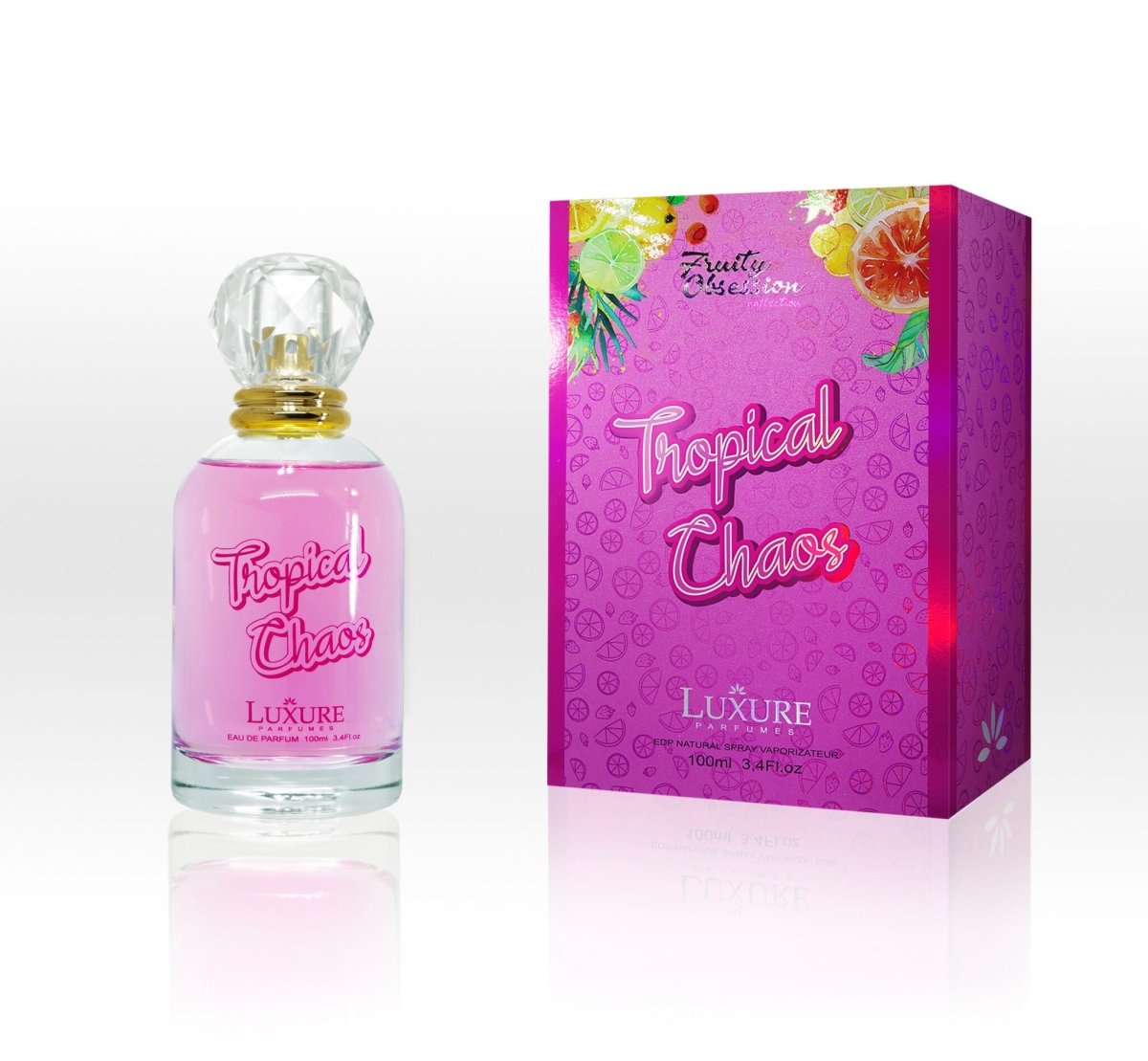 LUXURE Tropical Chaos moteriški kvepalai EDP, 100 ml-kvepalai-Damų Kampelis