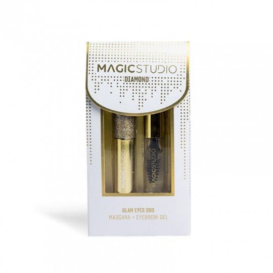 MAGIC STUDIO rinkinys akių makiažui Diamond (blakstienų tušas+antakių gelis) - veidui - Damų Kampelis