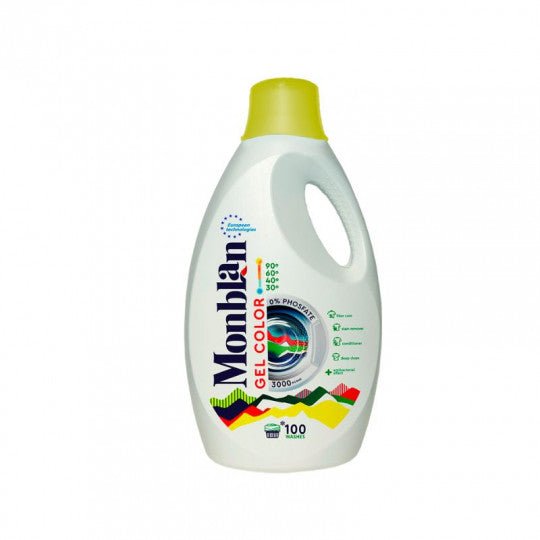 MONBLAN skalbimo gelis Color, 3 L-Namams-Damų Kampelis