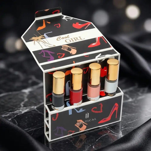 MYSTICAL COOL GIRL moteriškų kvepalų dovanų rinkinys/Carolina Herrera Good Girl imitacija, 4x20ml.-kvepalai-Damų Kampelis