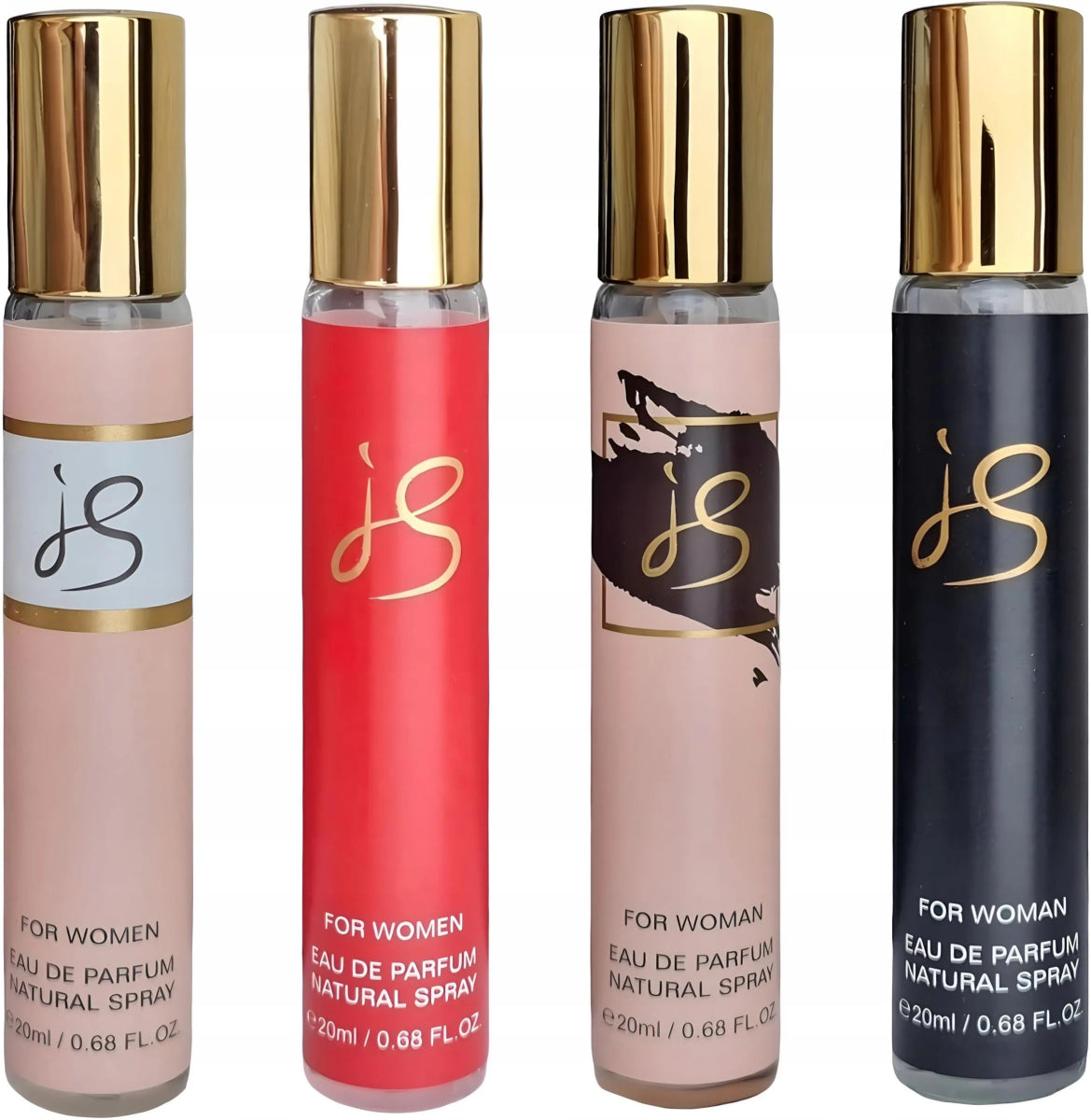 MYSTICAL IS - SI moteriškų kvepalų dovanų rinkinys, 4x20ml. - kūnui - Damų Kampelis