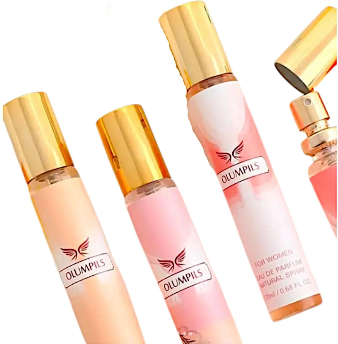 MYSTICAL Olumpils – mini kvepalų rinkinys (4x 20ml) EDP - kūnui - Damų Kampelis