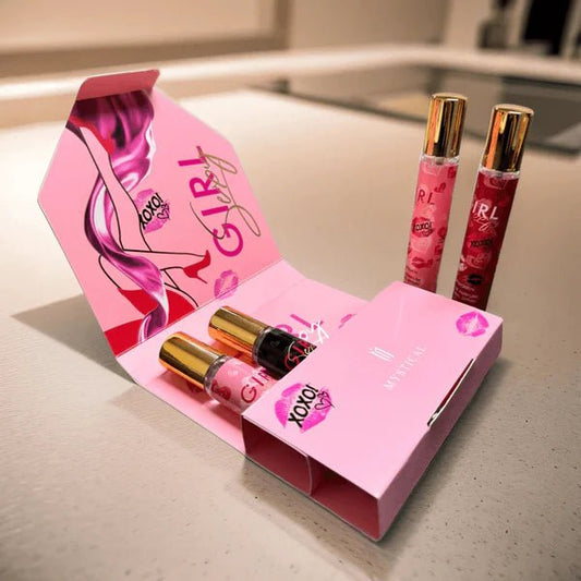 MYSTICAL SEXY GIRL moteriškų kvepalų dovanų rinkinys/Carolina Herrera Good Girl imitacija, 4x20ml. - kūnui - Damų Kampelis