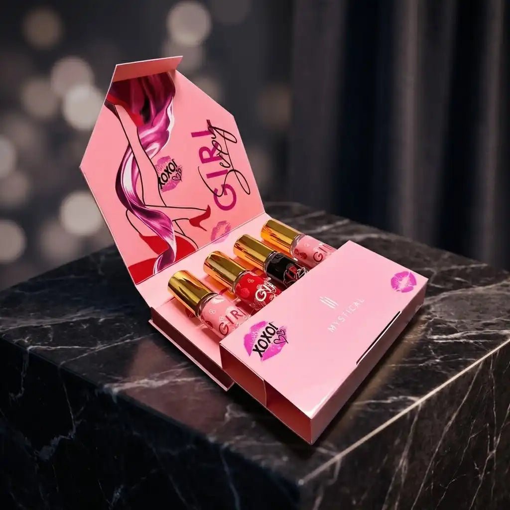 MYSTICAL SEXY GIRL moteriškų kvepalų dovanų rinkinys/Carolina Herrera Good Girl imitacija, 4x20ml.-kvepalai-Damų Kampelis