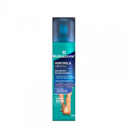 NIVELAZIONE pėdų ir avalynės dezodorantas, naikinantis nemalonius kvapus, 180 ml