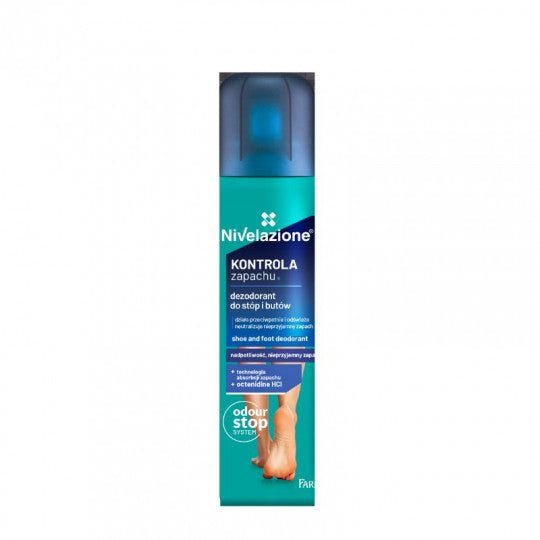 NIVELAZIONE pėdų ir avalynės dezodorantas, naikinantis nemalonius kvapus, 180 ml-kūnui-Damų Kampelis