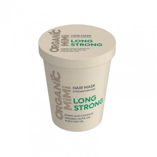 ORGANIC MIMI Long Strong kaukė plaukams stiprinamoji, 200 ml - Plaukams - Damų Kampelis