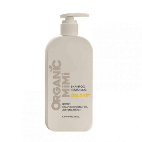 ORGANIC MIMI Gold Set šampūnas atstatomasis, 400 ml - Plaukams - Damų Kampelis