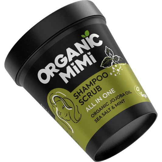ORGANIC MIMI Šampūninis šveitiklis plaukams su jūros druska ir mėtomis 280 g. - plaukams - Damų Kampelis