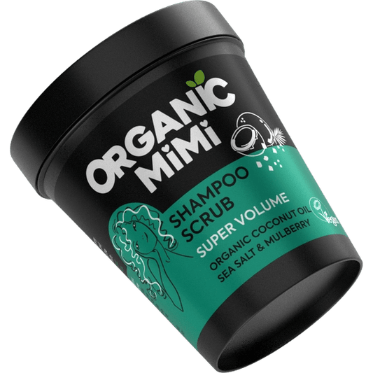 ORGANIC MIMI Šampūninis šveitiklis plaukams su jūros druska ir šilkmedžiu 280 g. - plaukams - Damų Kampelis