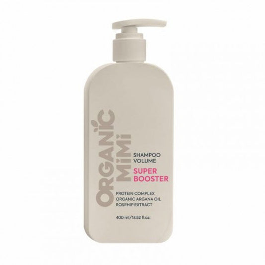 ORGANIC MIMI Super Booster šampūnas  suteikiantis apimties, 400 ml - plaukams - Damų Kampelis