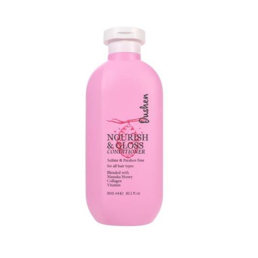 OUSHEN maitinamasis kondicionierius Nourish & Gloss, 300 ml-plaukams-Damų Kampelis