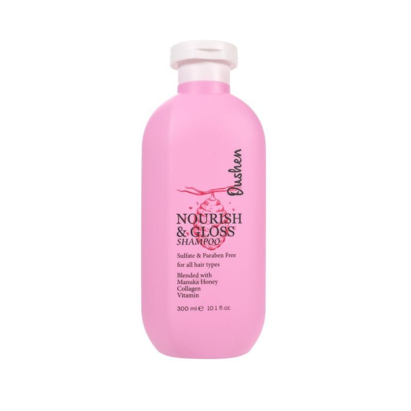 OUSHEN maitinamasis šampūnas Nourish & Gloss, 300 ml-plaukams-Damų Kampelis