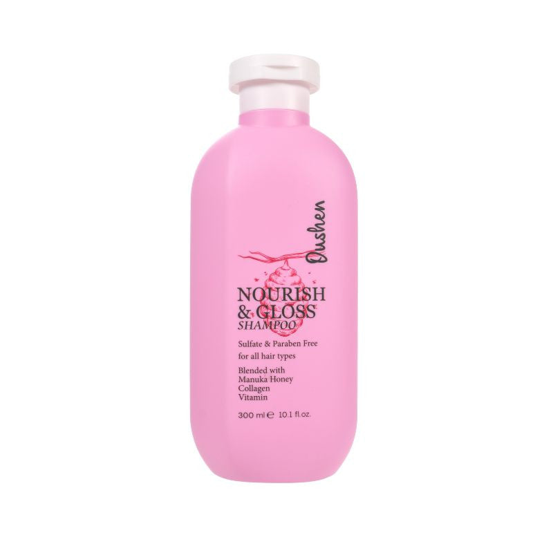 OUSHEN maitinamasis šampūnas Nourish & Gloss, 300 ml