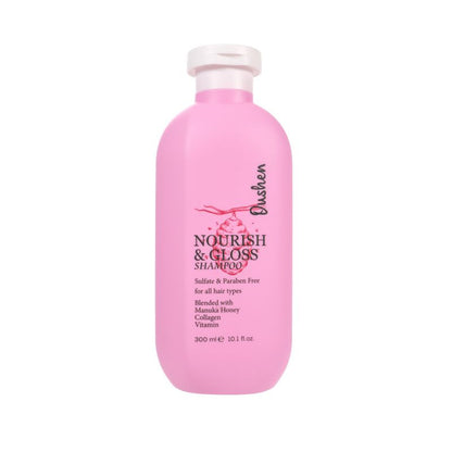 OUSHEN maitinamasis šampūnas Nourish & Gloss, 300 ml