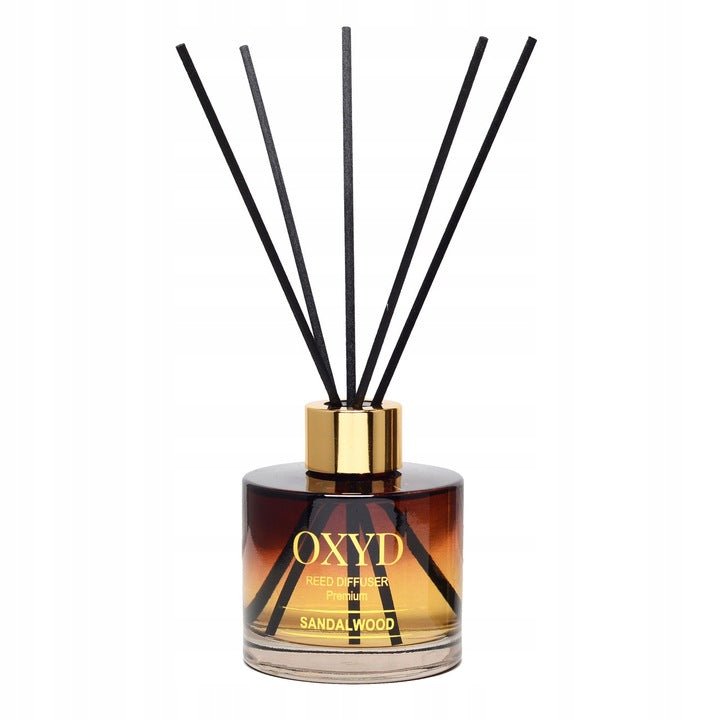 OXYD Sandal Wood namų kvapas su lazdelėmis 120 ml. - kvapai - Damų Kampelis