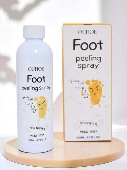 Pėdų šveitimo purškalas OUHOE Foot Peeling Spray, 200 ml-kūnui-Damų Kampelis