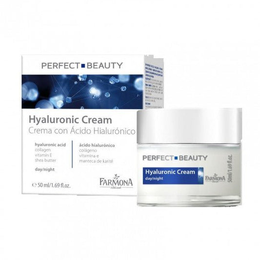 PERFECT BEAUTY kremas veidui dieninis/naktinis su hialuronu, 50 ml - kūnui - Damų Kampelis