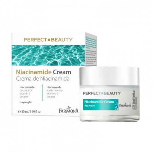 PERFECT BEAUTY kremas veidui dieninis/naktinis su niacinamidu, 50 ml - kūnui - Damų Kampelis