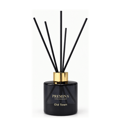 PREMINA Old Town namų kvapas su lazdelėmis, 120 ml-kvapai-Damų Kampelis